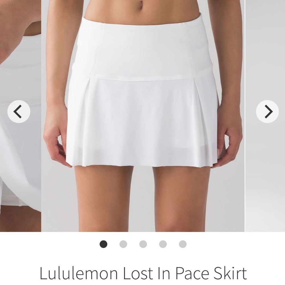 Lululemon “Lost in Pace” Tennis Skirt